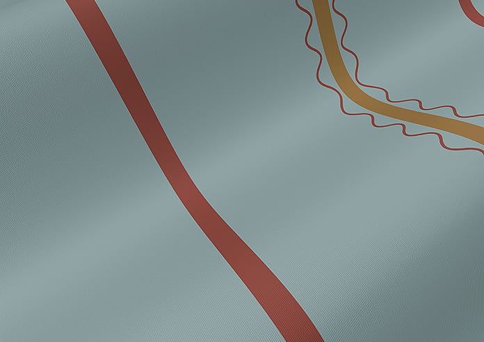 The British Stripe Co. Alfred, Highlands No.1 - Roller Blind - Image 4